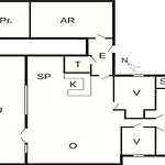 10 person holiday home in Brovst-By Traum *